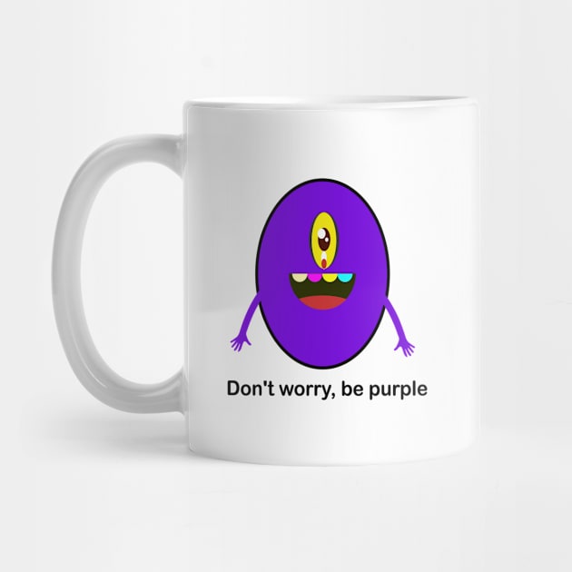 Don't Worry, Be Purple by hsf